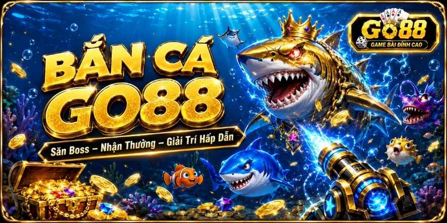 Bắn cá Go88 đổi thưởng với đồ họa sinh động