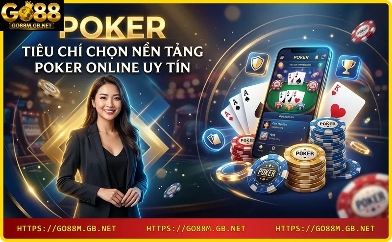 Biểu tượng bảo mật và uy tín cho poker online Go88