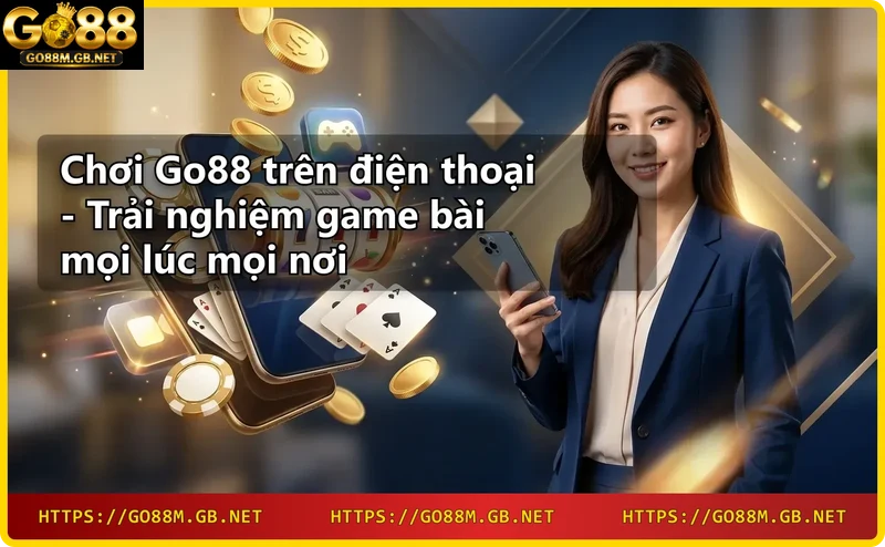 Biểu tượng lợi ích khi chơi Go88 trên điện thoại: bảo mật, tốc độ, đa dạng game