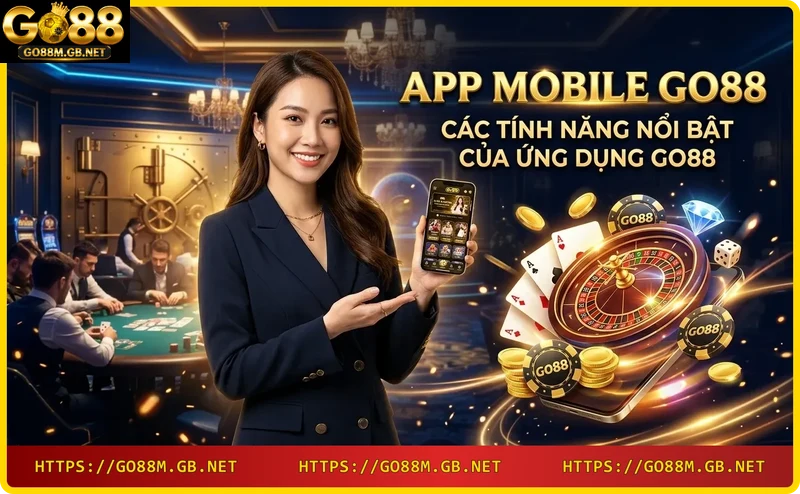 Các tính năng nổi bật của ứng dụng go88 bao gồm bảo mật và kho game đa dạng