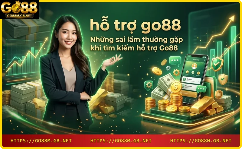 Cảnh báo sai lầm khi tìm kiếm hỗ trợ Go88 không chính thống