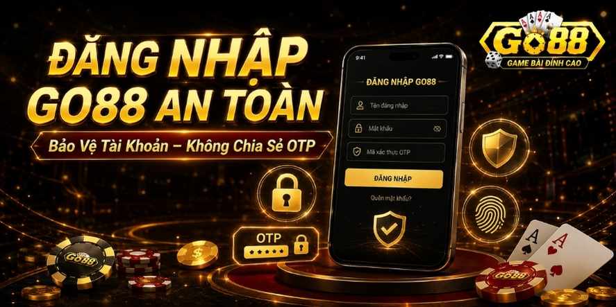 Đăng nhập Go88 an toàn và bảo mật tài khoản