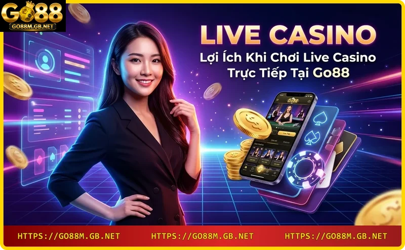 Dealer live Go88 tương tác trực tiếp qua chat với người chơi