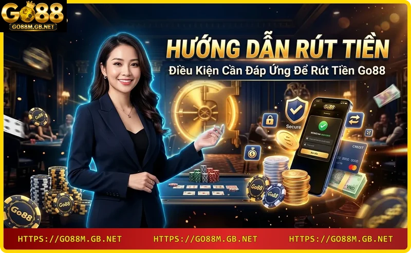 điều kiện rút tiền Go88 - xác thực danh tính và bảo mật