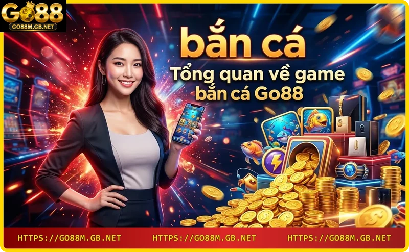 Game bắn cá Go88 với đa dạng loài cá và đồ họa 3D sắc nét