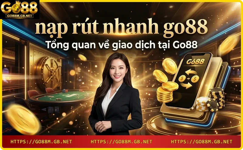 Giao dịch Go88 qua điện thoại với đồng xu vàng
