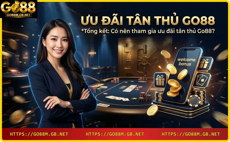 Kết luận ưu đãi tân thủ Go88 - cơ hội tuyệt vời cho người mới