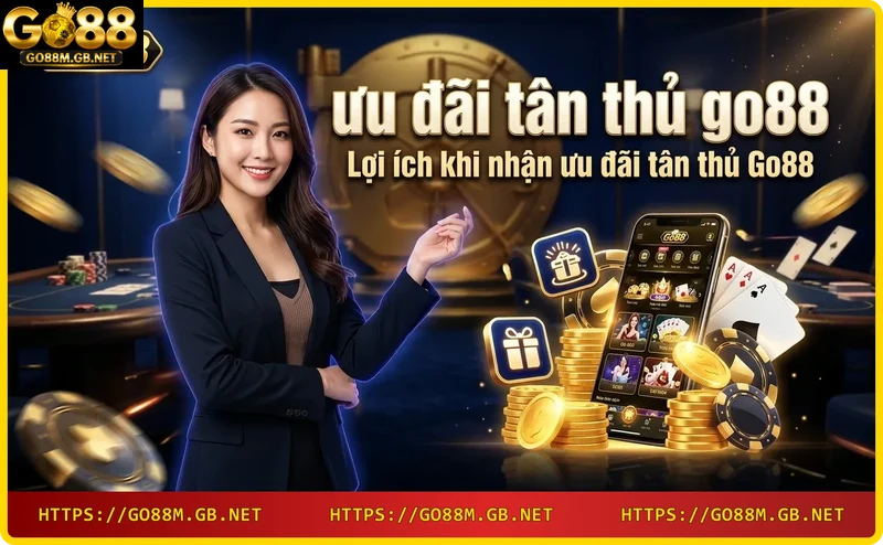 Lợi ích ưu đãi tân thủ Go88 - tăng vốn chơi ngay khi nạp lần đầu