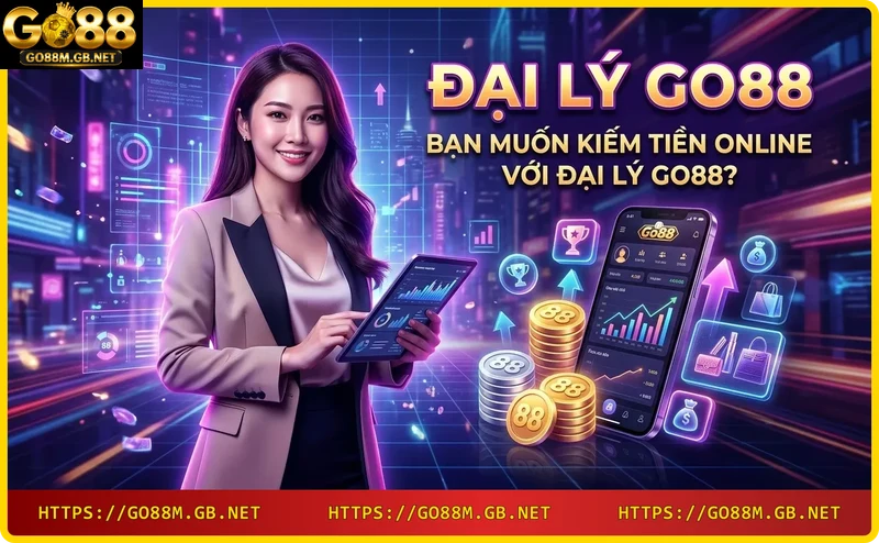 Người xem bảng điều khiển đại lý trên laptop với đồng xu rơi, ánh sáng neon xanh dương và hồng