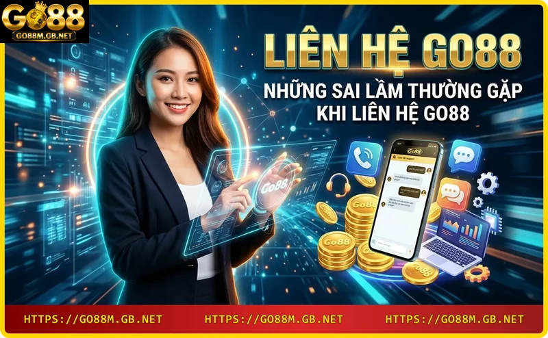 Những sai lầm thường gặp khi liên hệ Go88: kênh giả mạo, thiếu thông tin, yêu cầu không rõ ràng