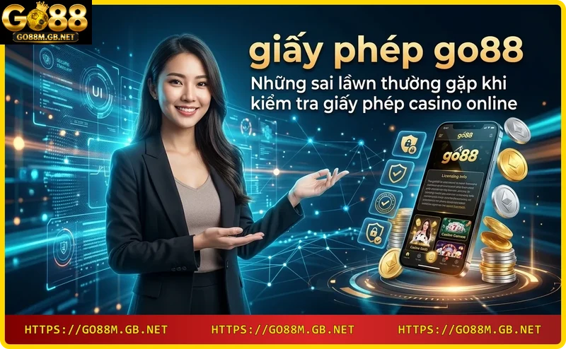 Phân biệt giấy phép casino Go88 thật và giả, cảnh báo các sai lầm thường gặp