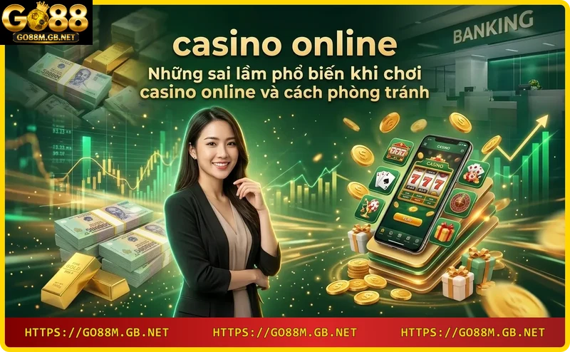 Sai lầm khi chơi casino online