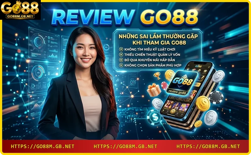 Sai lầm khi chơi Go88 - Quản lý vốn kém, không đọc điều khoản