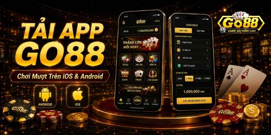 Tải app Go88 mobile cho iOS và Android