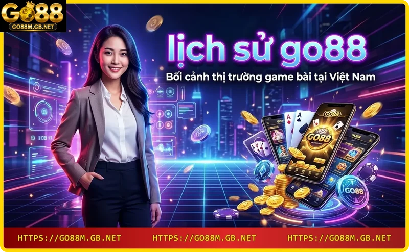 Thị trường game bài trực tuyến Việt Nam và vị thế của Go88