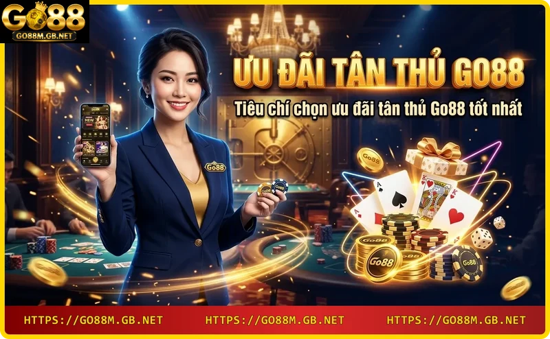 Tiêu chí chọn ưu đãi tân thủ Go88 - tỷ lệ thưởng, vòng cược, thời gian