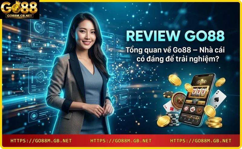 Tổng quan về Go88 - Giao diện nhà cái trên laptop và điện thoại