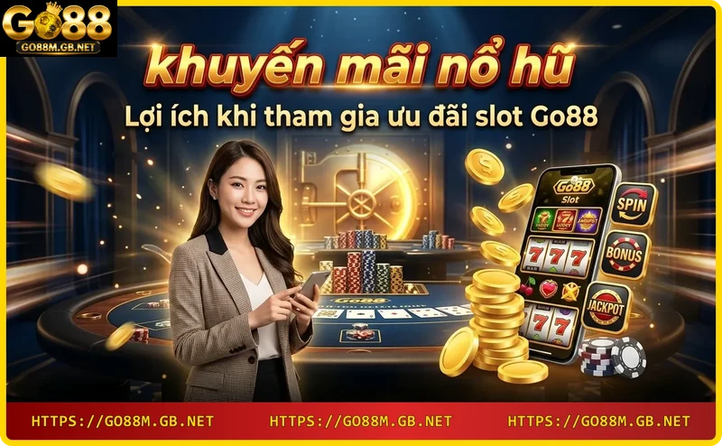 Vòng quay miễn phí và slot game tại Go88